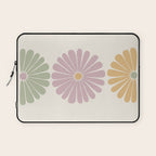Retro Summer Daisies III Laptop Sleeve Gallery Image 1