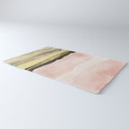 West Texas Sky After Sunset watercolor landscape painting Rug Gallery Image 3