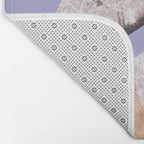 These Boots - Glitter Very Peri Periwinkle Bath Mat Gallery Image 2