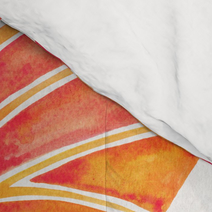 Elephant Ear Alocasia - Peach Palette Comforter Gallery Image 4
