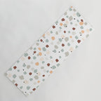 Bloom Field - Peach Yoga Mat Gallery Image 1