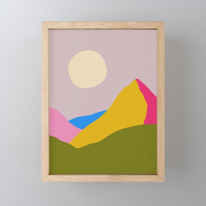 Dirty Heat Landscape Mini Art Print Gallery Image 1