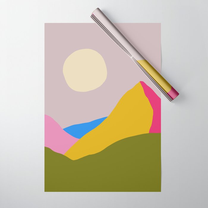 Dirty Heat Landscape Wrapping Paper Gallery Image 1