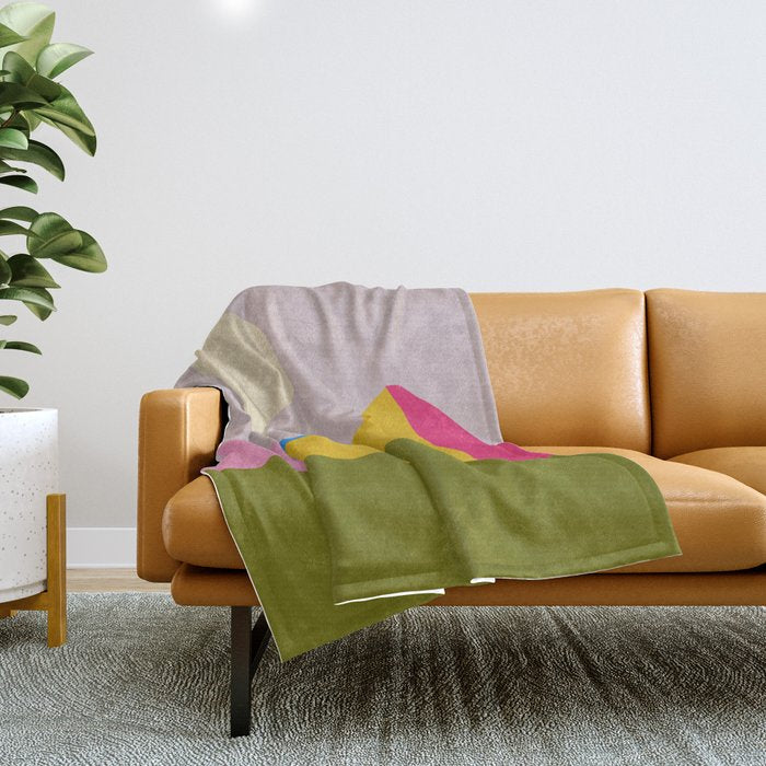 Dirty Heat Landscape Throw Blanket Gallery Image 1
