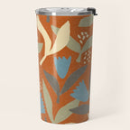 Hand Drawn Florals #1 Travel Mug Gallery Image 2