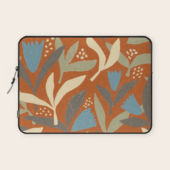Hand Drawn Florals #1 Laptop Sleeve Gallery Image 1