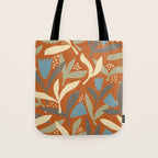 Hand Drawn Florals #1 Tote Bag Gallery Image 1