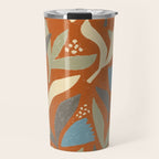 Hand Drawn Florals #1 Travel Mug Gallery Image 1