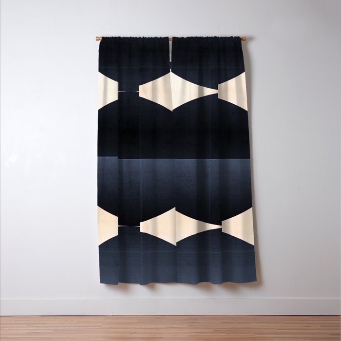Abstract Shapes 21 Window Curtain Gallery Image 3