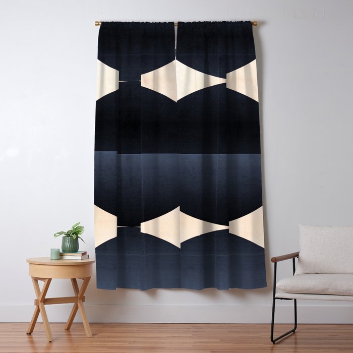 Abstract Shapes 21 Window Curtain Gallery Image 1