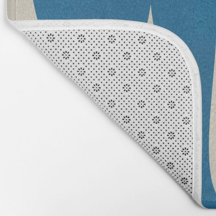 Modern Abstract Minimal Shapes 36 Bath Mat Gallery Image 2