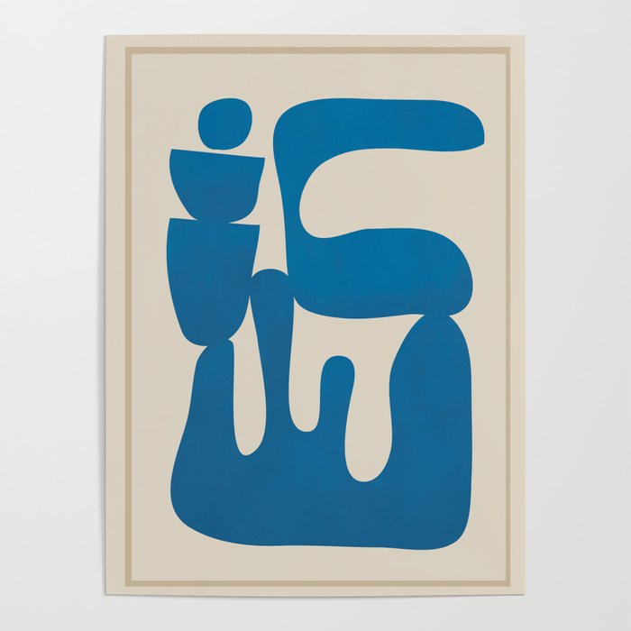 Modern Abstract Minimal Shapes 36 Poster Gallery Image 1