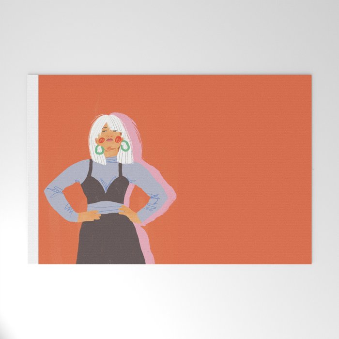 Womenâs Power Welcome Mat Gallery Image 1