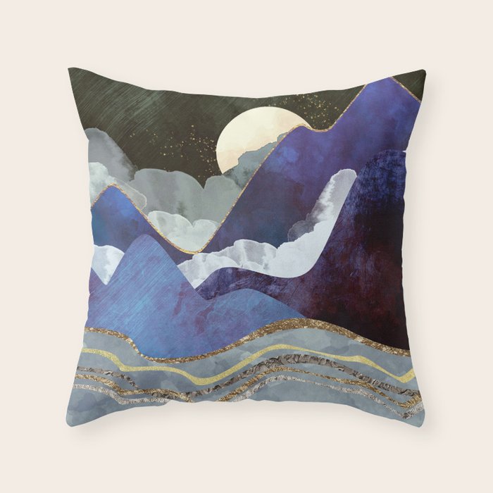 Midnight Throw Pillow Gallery Image 6