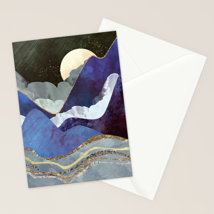Midnight Stationery Card Gallery Image 2