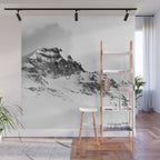 Snowy Peak Wall Mural Gallery Image 1