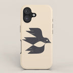 Minimal Blackbird No. 2 iPhone Case Gallery Image 1