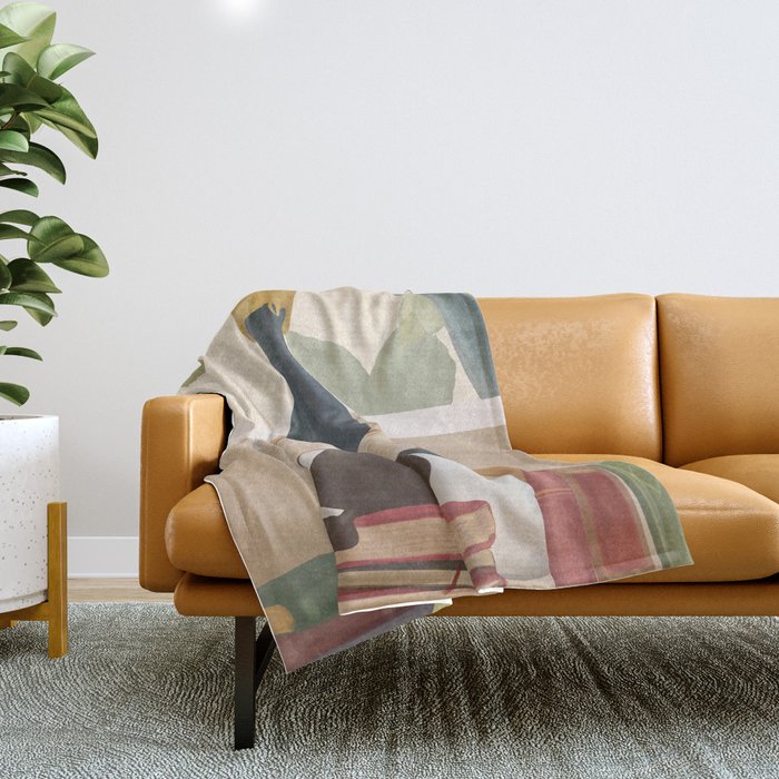 Bookworm Throw Blanket Gallery Image 1