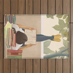 Bookworm Outdoor Rug Gallery Image 1