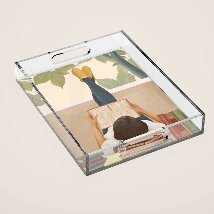 Bookworm Acrylic Tray Gallery Image 1