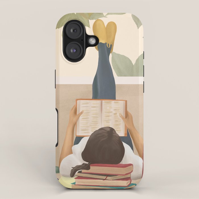 Bookworm iPhone Case Gallery Image 1