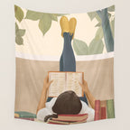 Bookworm Wall Tapestry Gallery Image 4