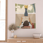 Bookworm Wall Tapestry Gallery Image 2