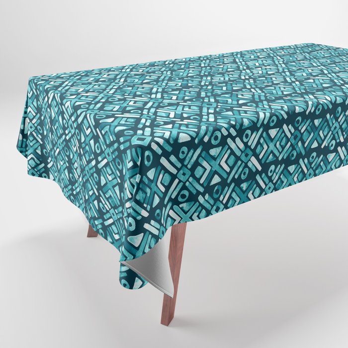 Sonoran Stripe - Oasis Tablecloth Gallery Image 1