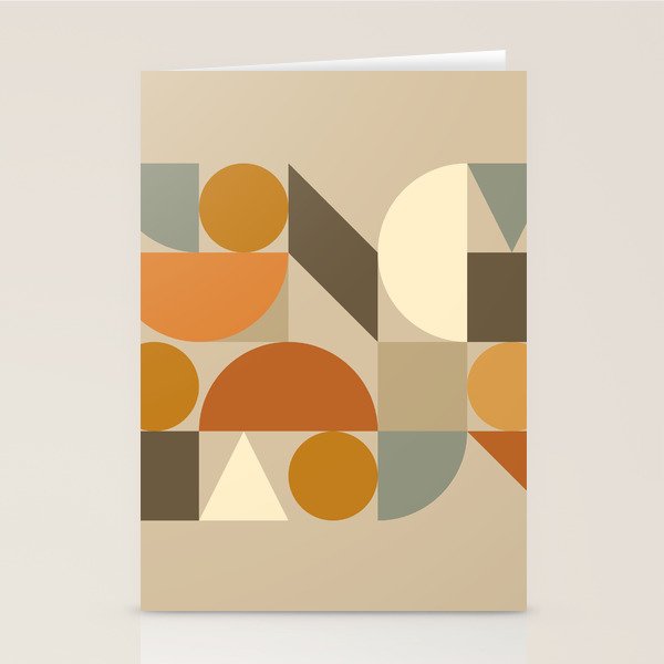 Mid Century 29A Stationery Card Gallery Image 1