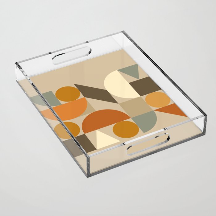 Mid Century 29A Acrylic Tray Gallery Image 1