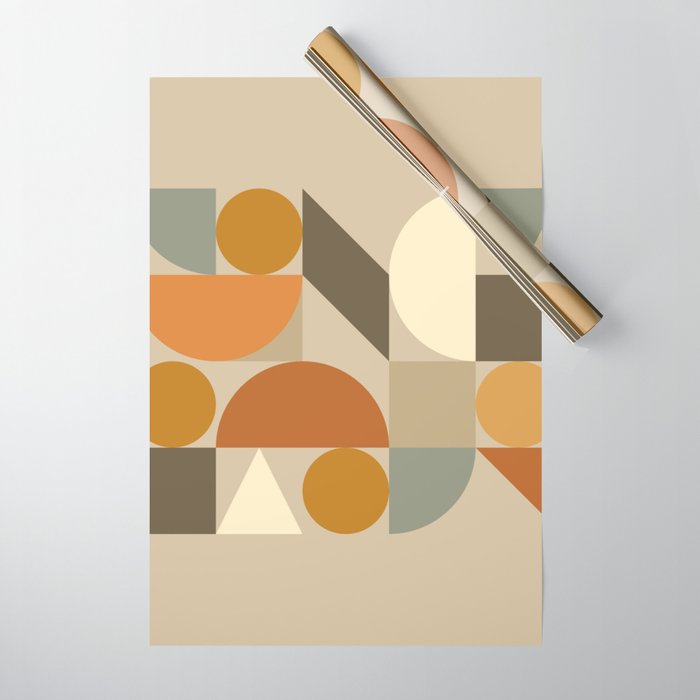 Mid Century 29A Wrapping Paper Gallery Image 1
