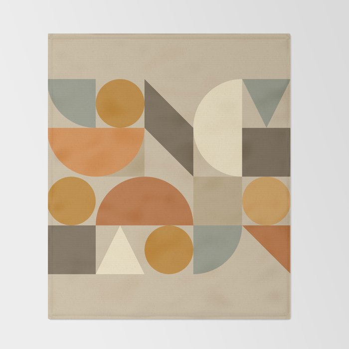Mid Century 29A Throw Blanket Gallery Image 2