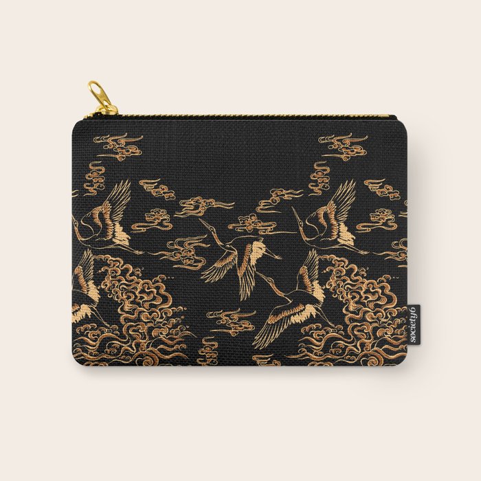 Crane and clouds Carry All Pouch Gallery Image 1