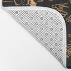 Crane and clouds Bath Mat Gallery Image 2