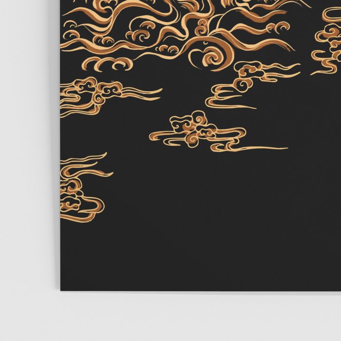 Crane and clouds Poster Gallery Image 3
