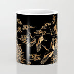 Crane and clouds Coffee Mug Gallery Image 4