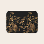 Crane and clouds Bath Mat Gallery Image 1