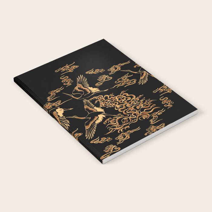 Crane and clouds Notebook Gallery Image 2