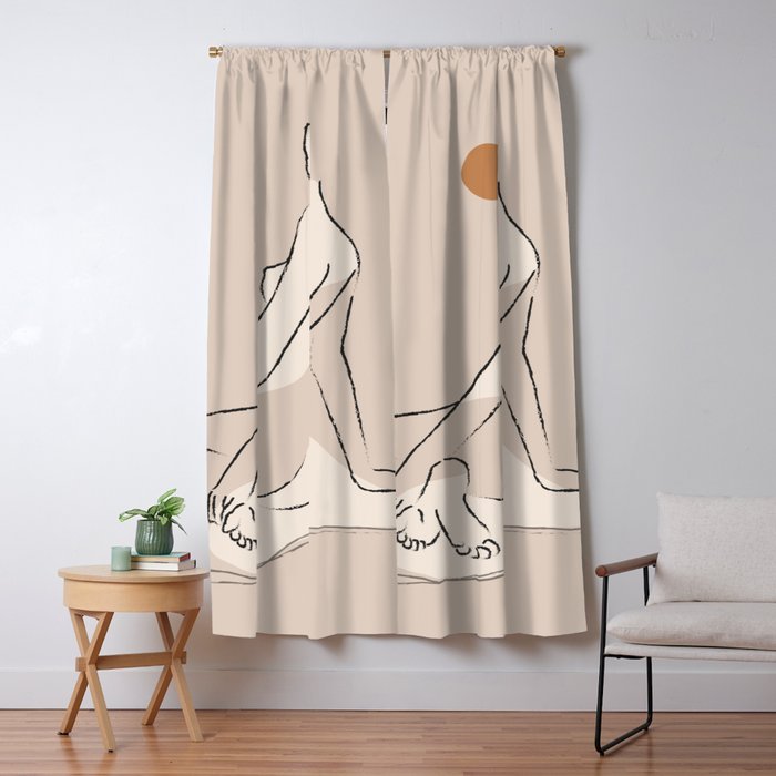 Nude 2 Window Curtain Gallery Image 5
