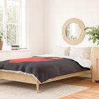 Ramen Minimal - Black Duvet Cover Gallery Image 2