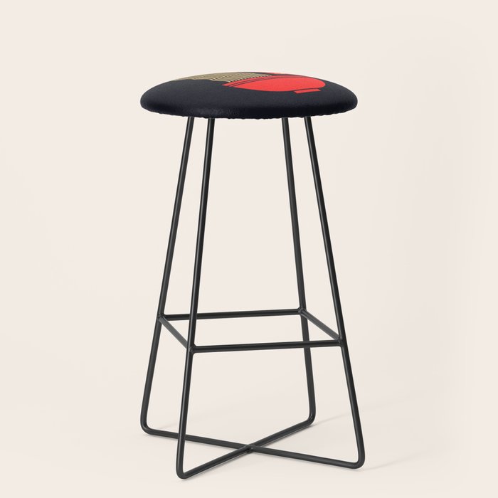 Ramen Minimal - Black Stool Gallery Image 1