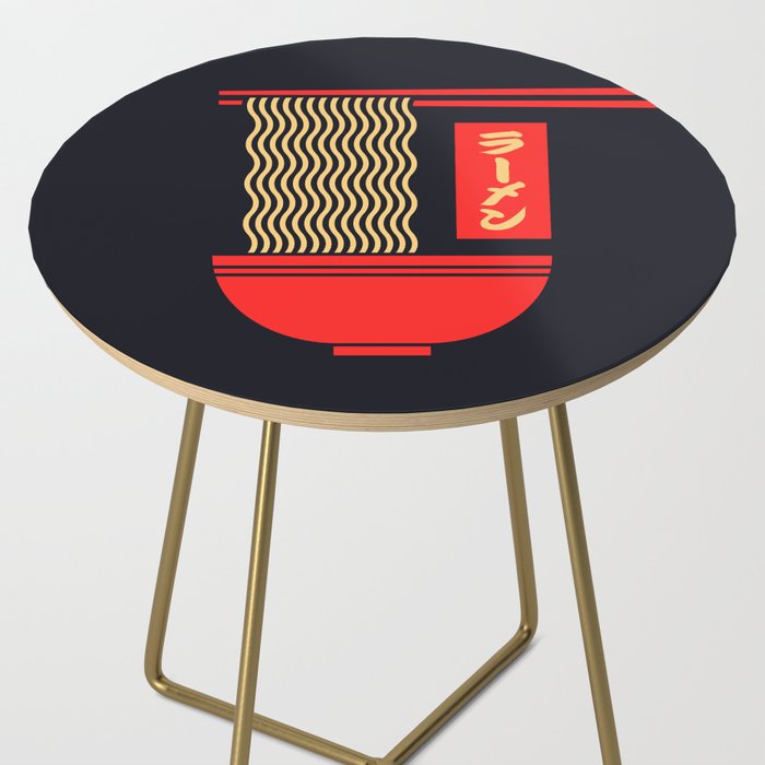 Ramen Minimal - Black Side Table Gallery Image 2