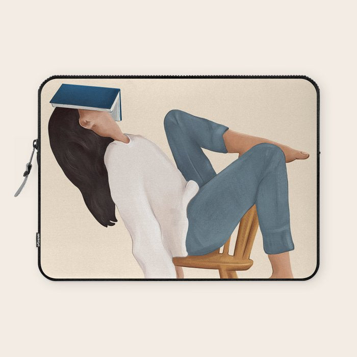 Lost in my books Laptop Sleeve Gallery Image 1