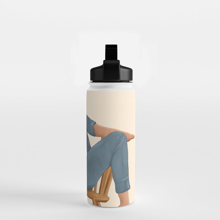 Lost in my books Water Bottle Gallery Image 2