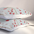 Deer In the Snowy Forest Pillow Sham Gallery Image 3