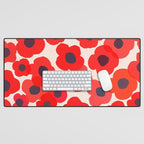 poppy 7 Desk Mat Gallery Image 1