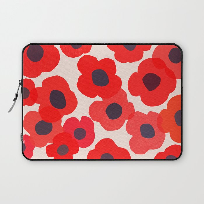 poppy 7 Laptop Sleeve Gallery Image 1