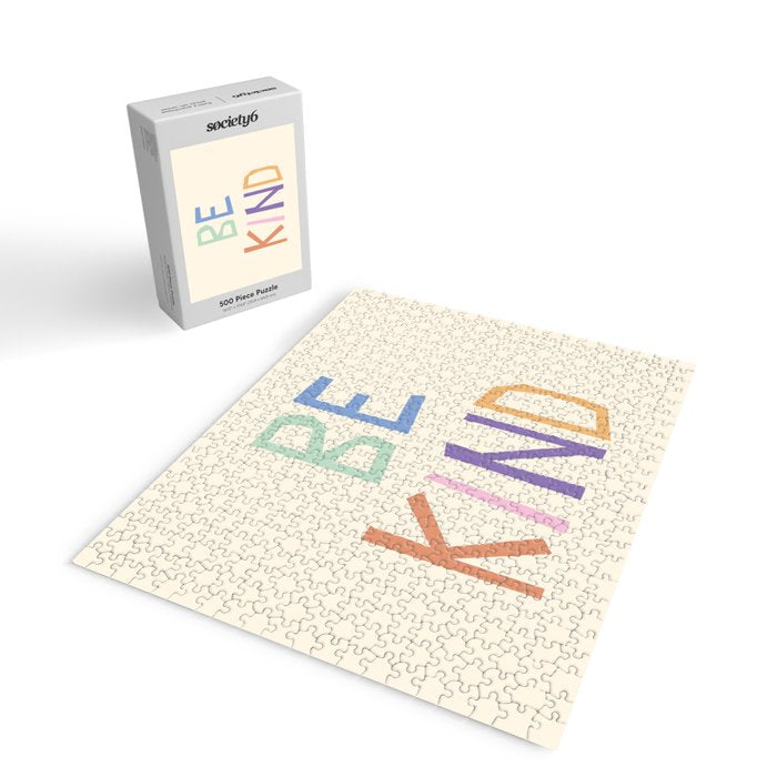 Be kind pastel colors Jigsaw Puzzle Gallery Image 2