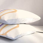 Be kind pastel colors Pillow Sham Gallery Image 3