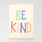 Be kind pastel colors Stationery Card Gallery Image 2
